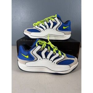 Nike KD18 Mens Basketball Shoes Royal/Neon Yellow‎ Size 11